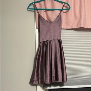 Windsor Purple Mini Dress
